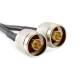 N Male / SMA Male 2.5m Twin Câble coaxial