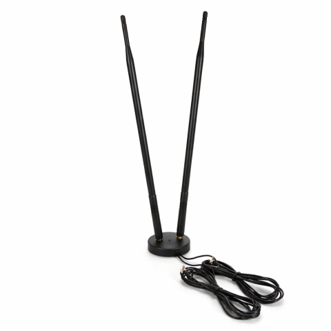 4G LTE 9dBi Antenne Double Omni Intérieure TS9 3m