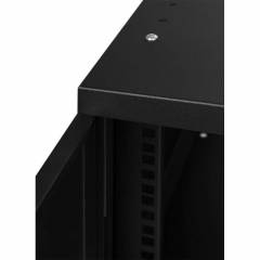 Armoire à Crémaillère 10" 6U, 300mm, Porte Vitrée, Noir