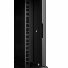 Armoire à Crémaillère 10" 6U, 300mm, Porte Vitrée, Noir