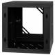 Armoire à Crémaillère 10" 6U, 300mm, Porte Vitrée, Noir