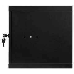 Armoire à Crémaillère 10" 6U, 300mm, Porte Vitrée, Noir