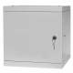 Armoire à Crémaillère 10" 6U, 300mm, Porte Pleine, Gris