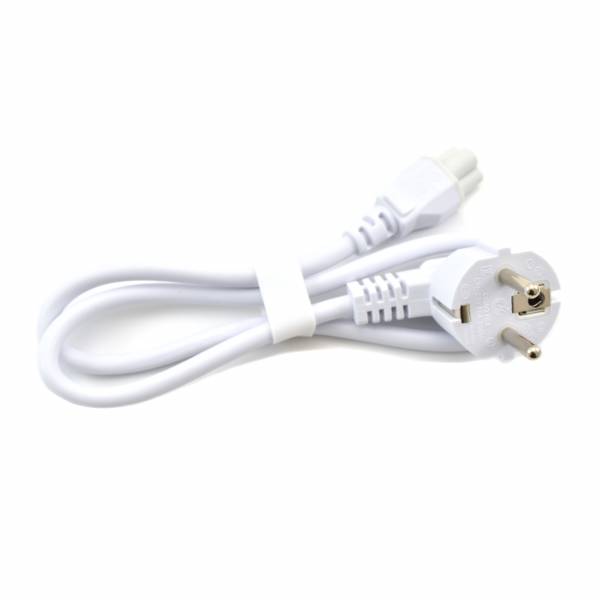 Cordon d'alimentation C5 EU Plug blanc 65cm