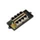 Injecteur POE 4 Ports Boîtier Noir