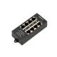 Injecteur POE 4 Ports Boîtier Noir