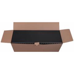 Armoire à Crémaillère 19" 3U+4U, 180mm, Noir
