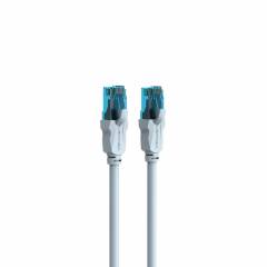 Câble patch UTP Cat5e 1.5m bleu glacier