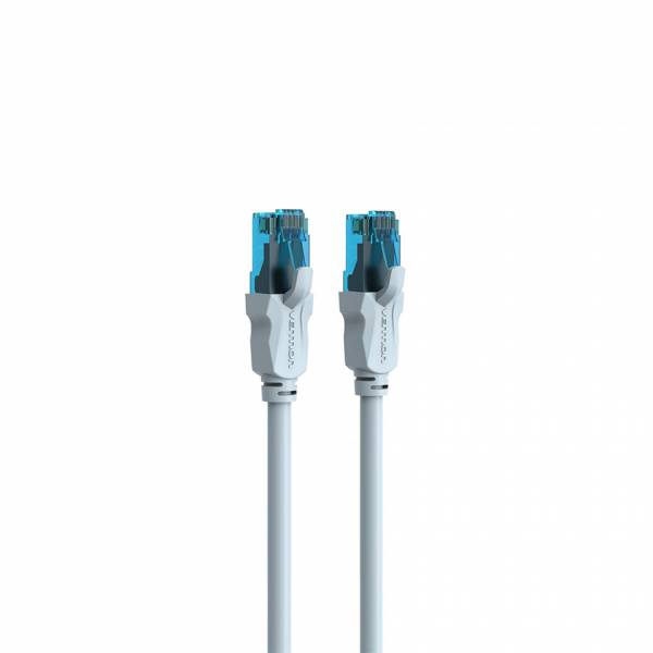 Câble patch UTP Cat5e 2m bleu glacier