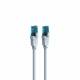 Câble patch UTP Cat5e 2m bleu glacier