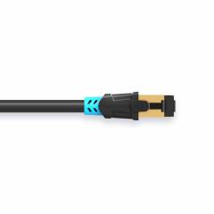 Câble patch SSTP Cat6 5m noir