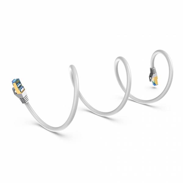 Câble patch SSTP Cat7 2m gris