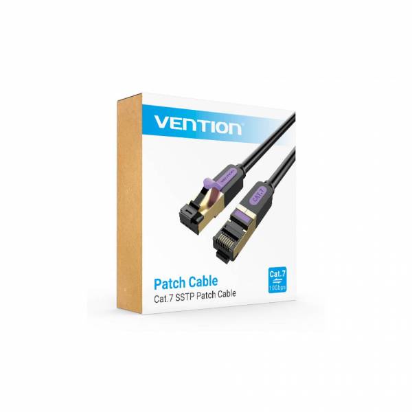 Câble patch SSTP Cat7 2m noir