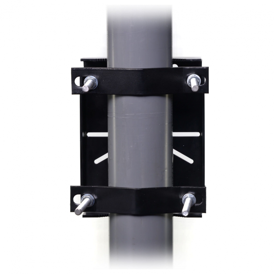 Support de Poteau Double Face pour Caméra IP, Noir