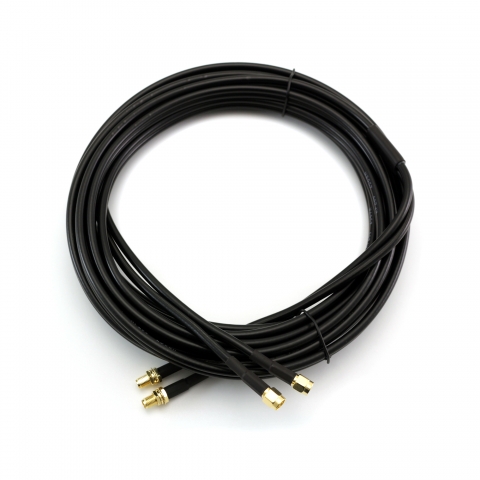 SMA Male / SMA Female 5m Twin Câble coaxial