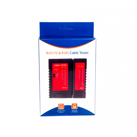 Testeur de Câble Réseau RJ11/ RJ12/ RJ45