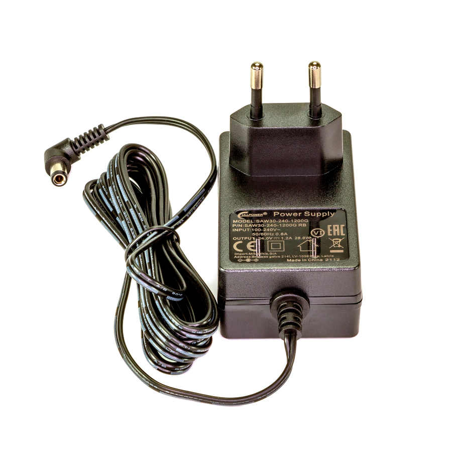 Adaptateur d’alimentation MikroTik 24V 1.2A
