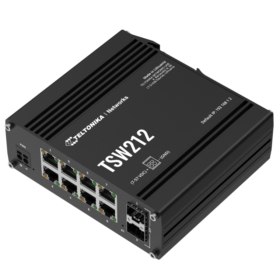 Teltonika TSW212 Switch de réseau géré
