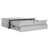 Tiroir à Crémaillère 19" 3U, 320mm, Gris