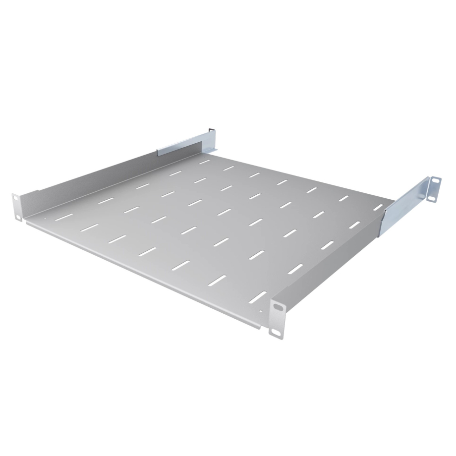 Étagère Rack 19" 1U, 450mm, Gris