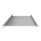 Étagère Rack 19" 1U, 450mm, Gris
