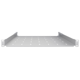 Étagère Rack 19" 1U, 450mm, Gris