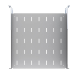 Étagère Rack 19" 1U, 450mm, Gris