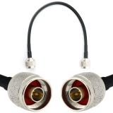 N mâle vers N mâle 30cm câble coaxial — HF240 (équivalent à LMR240)