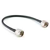 N mâle vers N mâle 30cm câble coaxial — HF240 (équivalent à LMR240)