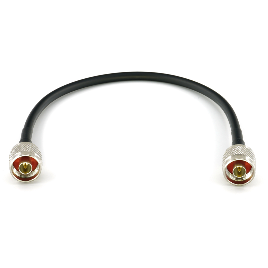 N mâle vers N mâle 30cm câble coaxial — HF240 (équivalent à LMR240)