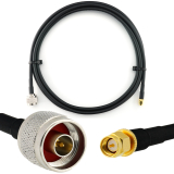SMA mâle vers N mâle 1m câble coaxial — HF240 (équivalent à LMR240)