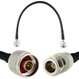 N mâle vers N femelle 30cm câble coaxial — HF240 (équivalent à LMR240)