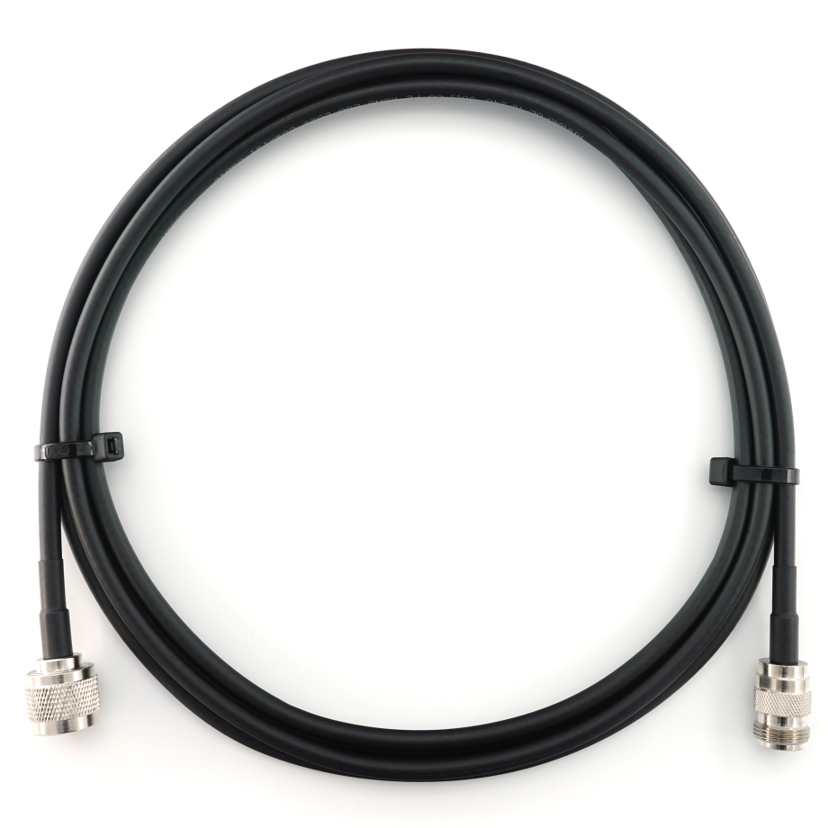 N mâle vers N femelle 2m câble coaxial — HF240 (équivalent à LMR240)