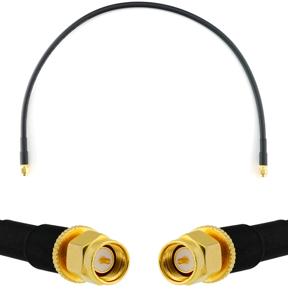 SMA mâle vers SMA mâle 50cm câble coaxial — HF240 (équivalent à LMR240)