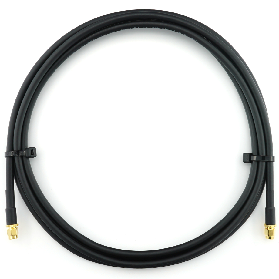 SMA mâle vers SMA mâle 1m câble coaxial — HF240 (équivalent à LMR240)