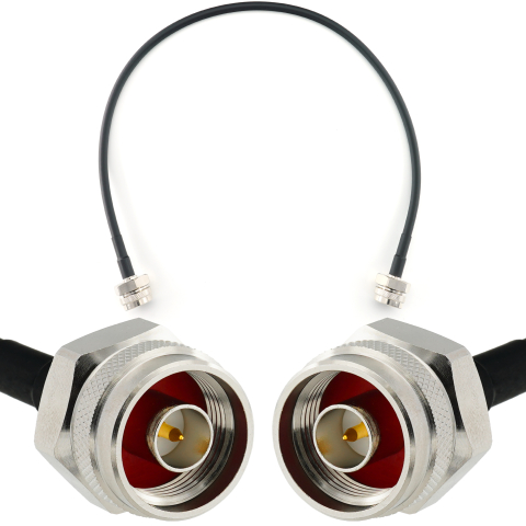 N mâle vers N mâle Hex 50cm câble coaxial — HF240 (équivalent à LMR240)