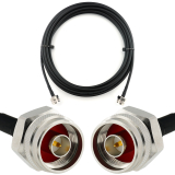 N mâle vers N mâle Hex 10m câble coaxial — HF240 (équivalent à LMR240)