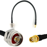 SMA mâle vers N mâle Hex 30cm câble coaxial — HF240 (équivalent à LMR240)