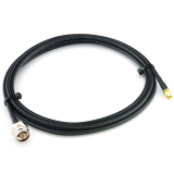 SMA mâle vers N mâle Hex 1m câble coaxial — HF240 (équivalent à LMR240)