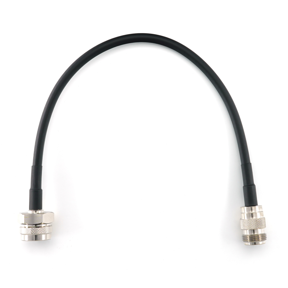 N mâle Hex vers N femelle 30cm câble coaxial — HF240 (équivalent à LMR240)