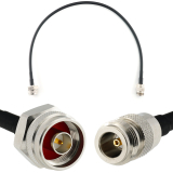 N mâle Hex vers N femelle 50cm câble coaxial — HF240 (équivalent à LMR240)