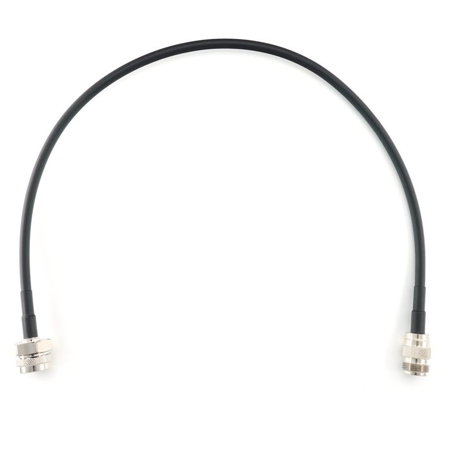N mâle Hex vers N femelle 50cm câble coaxial — HF240 (équivalent à LMR240)