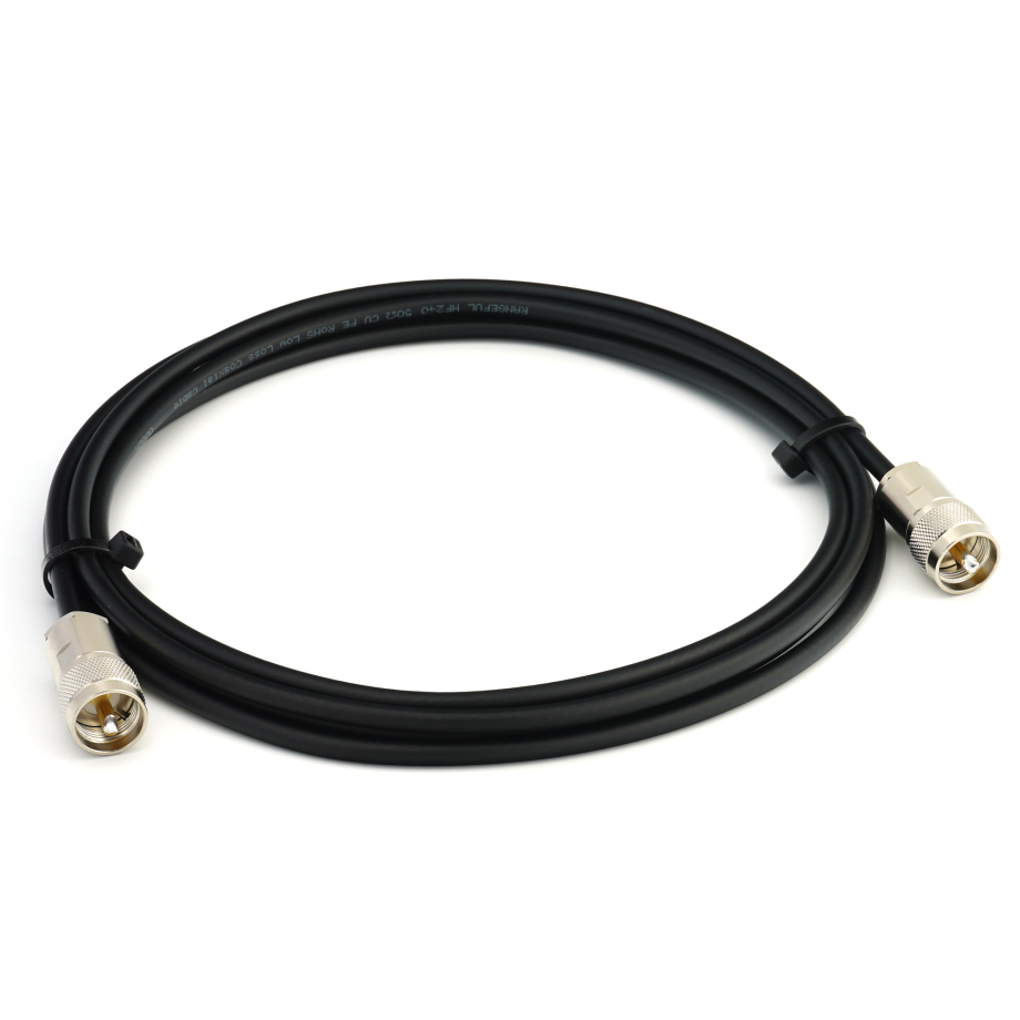 PL259 vers PL259 3m UHF CB Radio câble coaxial — HF240 (équivalent à LMR240)