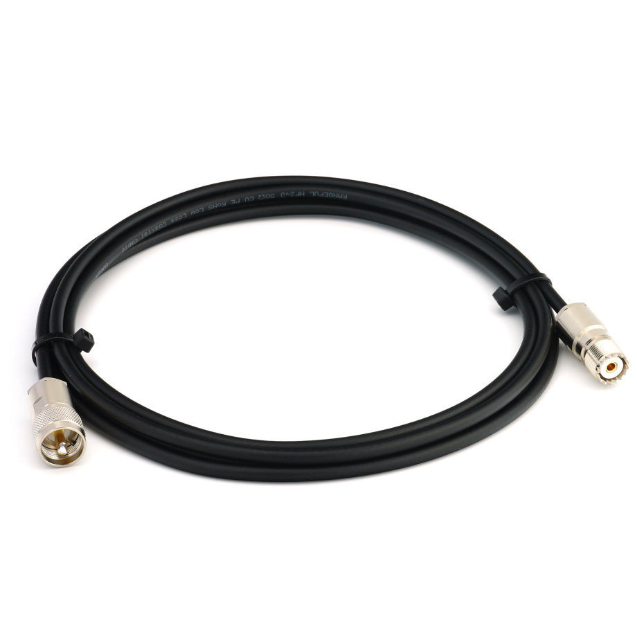 PL259 vers SO239 3m UHF CB Radio câble coaxial — HF240 (équivalent à LMR240)
