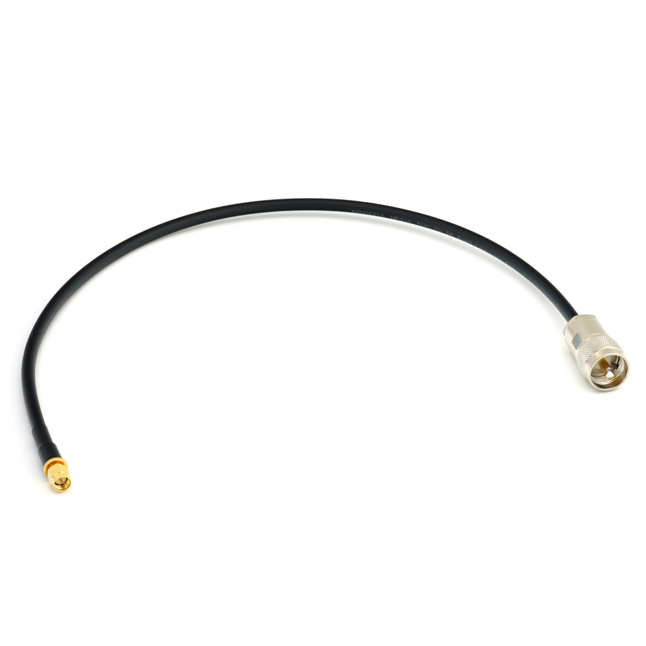 SMA Male vers PL259 50cm UHF CB Radio Flexible Coaxial Cable — HF240 (équivalent à LMR240)