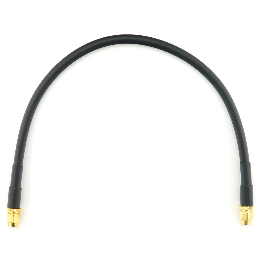 RP-SMA mâle vers RP-SMA mâle 30cm câble coaxial — HF240 (équivalent à LMR240)