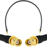 RP-SMA mâle vers RP-SMA mâle 50cm câble coaxial — HF240 (équivalent à LMR240)