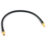 RP-SMA mâle vers RP-SMA femelle 30cm câble coaxial — HF240 (équivalent à LMR240)
