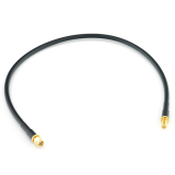 RP-SMA mâle vers RP-SMA femelle 50cm câble coaxial — HF240 (équivalent à LMR240)