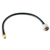 RP-SMA mâle vers N mâle 30cm câble coaxial — HF240 (équivalent à LMR240)
